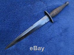 Original Ww2 Fairbairn Sykes Oss Dagger Fighting Knife L. F. &c. And M6 Sheath