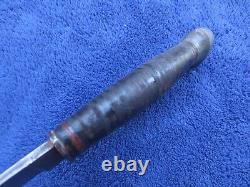 Original Ww2 Usn Mk1 Fighting Knife Dagger And Nord Sheath Made By Pal Rh-35