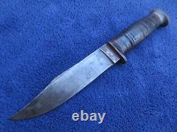 Original Ww2 Usn Mk1 Fighting Knife Dagger And Nord Sheath Made By Pal Rh-35