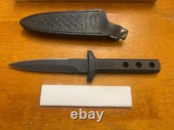 PARKER JAPAN 944 Dagger Knife COMBAT KNIFE SHEATH VINTAGE KNIVES Black