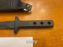 PARKER JAPAN 944 Dagger Knife COMBAT KNIFE SHEATH VINTAGE KNIVES Black