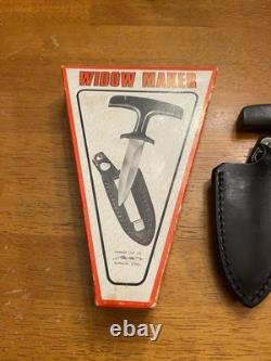 PARKER JAPAN K-228 Widow Maker Dagger Knife SHEATH VINTAGE KNIVES