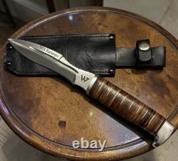 PMC Wagner Knife Custom Handmade Leather Russian Military? Wagner PMC Knife