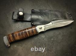 PMC Wagner Knife Custom Handmade Leather Russian Military? Wagner PMC Knife