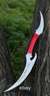 Pair Of Custom Handmade Stainless Steel Blade Elf Style Fantasy Dagger Knife