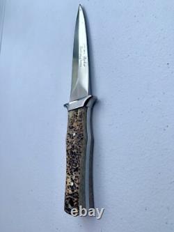 Parker Cutlery Company Custom Series Fixed Blade Dagger Point Knife Parker Cutlery Company Custom Series Fixed Blade Dagger Point Knife