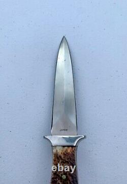 Parker Cutlery Company Custom Series Fixed Blade Dagger Point Knife