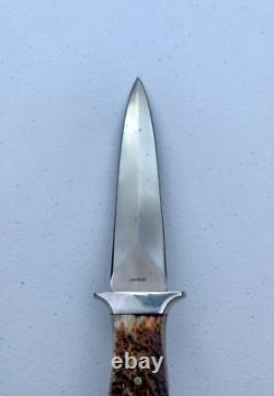 Parker Cutlery Company Custom Series Fixed Blade Dagger Point Knife