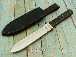 Peter Bromley Spokane Wa USA Handmade Commando Boot Dagger Knife & Sheath Knives