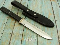 Peter Bromley Spokane Wa USA Handmade Commando Boot Dagger Knife & Sheath Knives