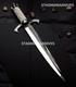 Premium Hand Crafted Hunting Battle Ready High Polished Barbarian Dagger Knife