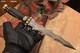 Premium Hand Forged Damascus Steel Hunting Outdoor Survival Kris Dagger Knife