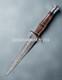 Premium Top Hand Crafted Damascus Steel Hunting Battle Ready Combat Dagger Knife
