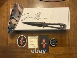 Primitive Woodsman NEOLITH Dagger 80CrV2 EDC Kydex Sheath