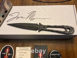 Primitive Woodsman NEOLITH Dagger 80CrV2 EDC Kydex Sheath