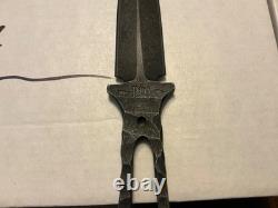 Primitive Woodsman NEOLITH Dagger 80CrV2 EDC Kydex Sheath