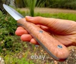 Pro-Tech RARE new Brend Elite Combat Dagger Knife Fixed Blade Maple Burl