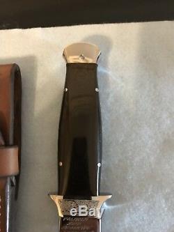 R. W. Loveless Custom Knife Maker Riverside, Prototype Take Down Dagger-rare