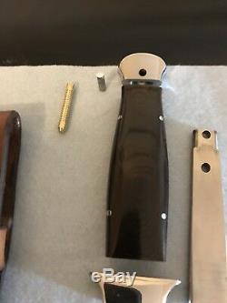 R. W. Loveless Custom Knife Maker Riverside, Prototype Take Down Dagger-rare