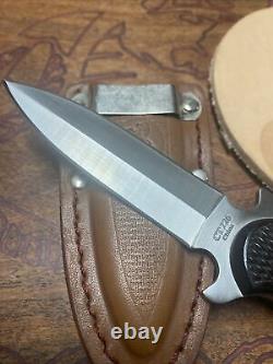 RARE/DISCONTINUED Colt CT226 Fixed Blade Boot Knife WithSheath. Made In China
