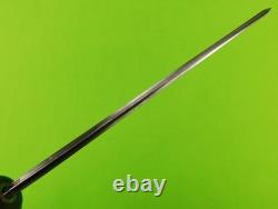 RARE French France WW1 WW2 French Fighting Knife Dagger with Scabbard