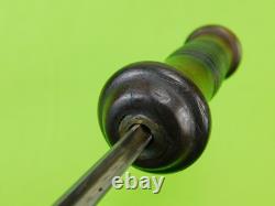 RARE French France WW1 WW2 French Fighting Knife Dagger with Scabbard