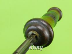 RARE French France WW1 WW2 French Fighting Knife Dagger with Scabbard