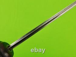RARE French France WW1 WW2 French Fighting Knife Dagger with Scabbard