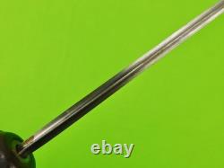 RARE French France WW1 WW2 French Fighting Knife Dagger with Scabbard
