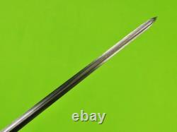 RARE French France WW1 WW2 French Fighting Knife Dagger with Scabbard