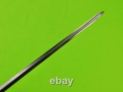 RARE French France WW1 WW2 French Fighting Knife Dagger with Scabbard
