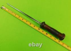 RARE French France WW1 WW2 French Fighting Knife Dagger with Scabbard