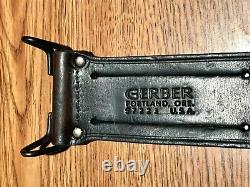 RARE Gerber Mark 2 MK II KNIFE DAGGER VIETNAM ERA STILETTO MUSEUM QUALITY1969
