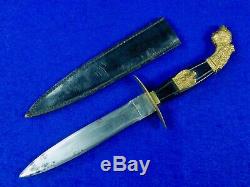 RARE Italian Italy WW2 Dagger Fighting Knife with Sheath