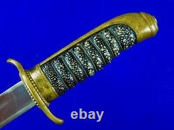 RARE Japanese Japan WW1 Dagger Tanto Fighting Knife with Scabbard