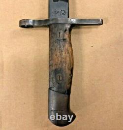 RARE Japanese Japan WW2 Arisaka Bayonet Fighting Knife Dagger without Scabbard