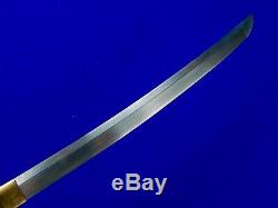 RARE Japanese Japan WW2 Dagger Tanto Fighting Knife with Scabbard 5
