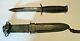 Rare Original Wwii Us M3 Trench Fighting Knife In Usm8 Scabbard Dagger