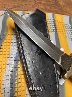 RARE/VINTAGE KABAR 2750 Fixed Blade Boot Knife/Dagger Made in Japan