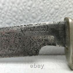 RARE Vintage Randall Custom Handmade Knife Combat Dagger Unique (Pitted)