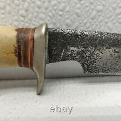 RARE Vintage Randall Custom Handmade Knife Combat Dagger Unique (Pitted)