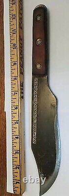 RARE Vt 13 FORT TURNER CALIFORNIA MADE THROWING KNIFE Dagger Bowie Combate