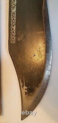 RARE Vt 13 FORT TURNER CALIFORNIA MADE THROWING KNIFE Dagger Bowie Combate