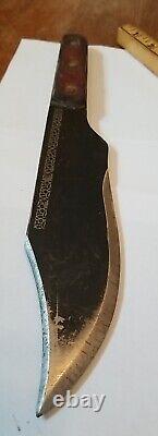 RARE Vt 13 FORT TURNER CALIFORNIA MADE THROWING KNIFE Dagger Bowie Combate