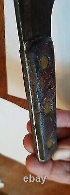 RARE Vt 13 FORT TURNER CALIFORNIA MADE THROWING KNIFE Dagger Bowie Combate