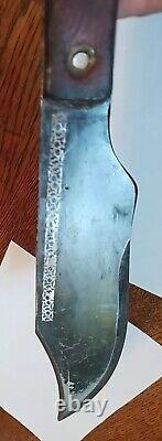 RARE Vt 13 FORT TURNER CALIFORNIA MADE THROWING KNIFE Dagger Bowie Combate