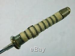 RARE WW2 WWII Japanese Japan Tanto Fighting Knife Dagger with Scabbard