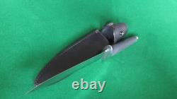 RARE c. 1990's COLD STEEL TAI PAN Made in JAPAN Double Edge Dagger Unused