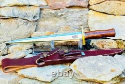 RBH CUSTOM KNIVES Large Fixed Blade Stiletto Toothpick 17 KNIFE Dagger USA MADE