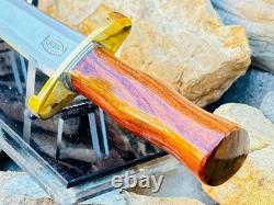 RBH CUSTOM KNIVES Large Fixed Blade Stiletto Toothpick 17 KNIFE Dagger USA MADE